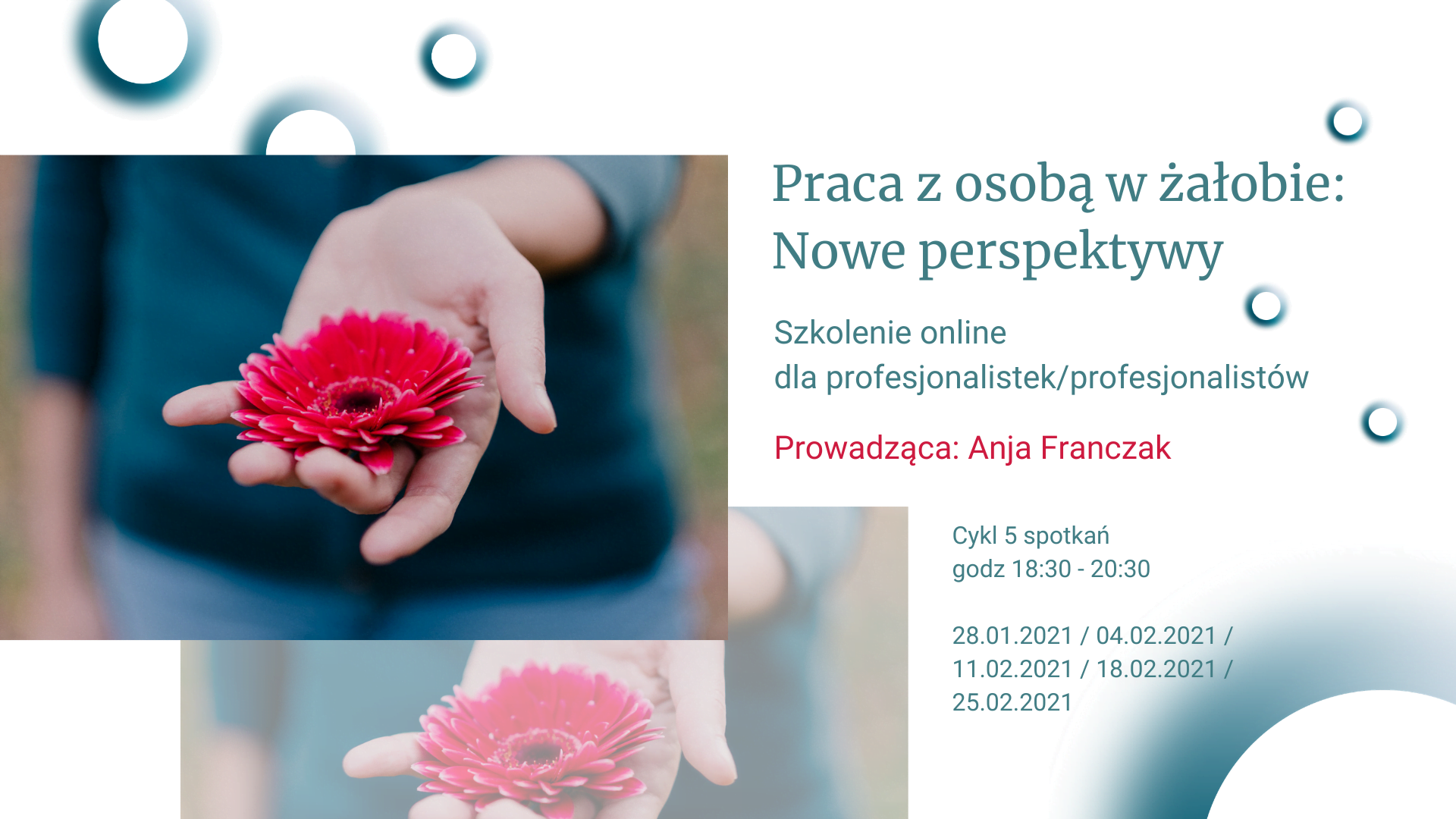 Praca z osobą w żałobie - Szkolenie PRO