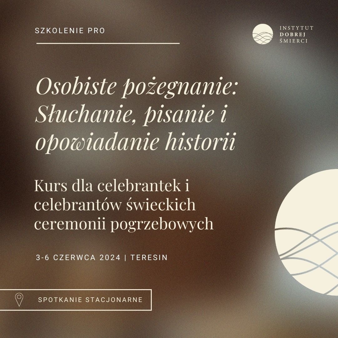 Grafika przedstawia logo IDŚ: linie fal wpisane w koło.