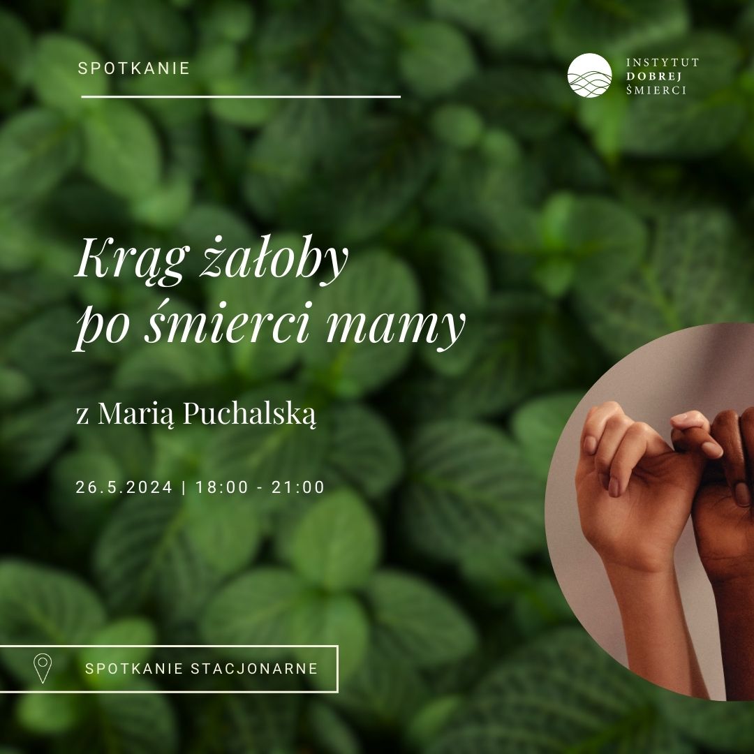 Grafika przedstawia dwie dłonie złączone małymi palcami.
